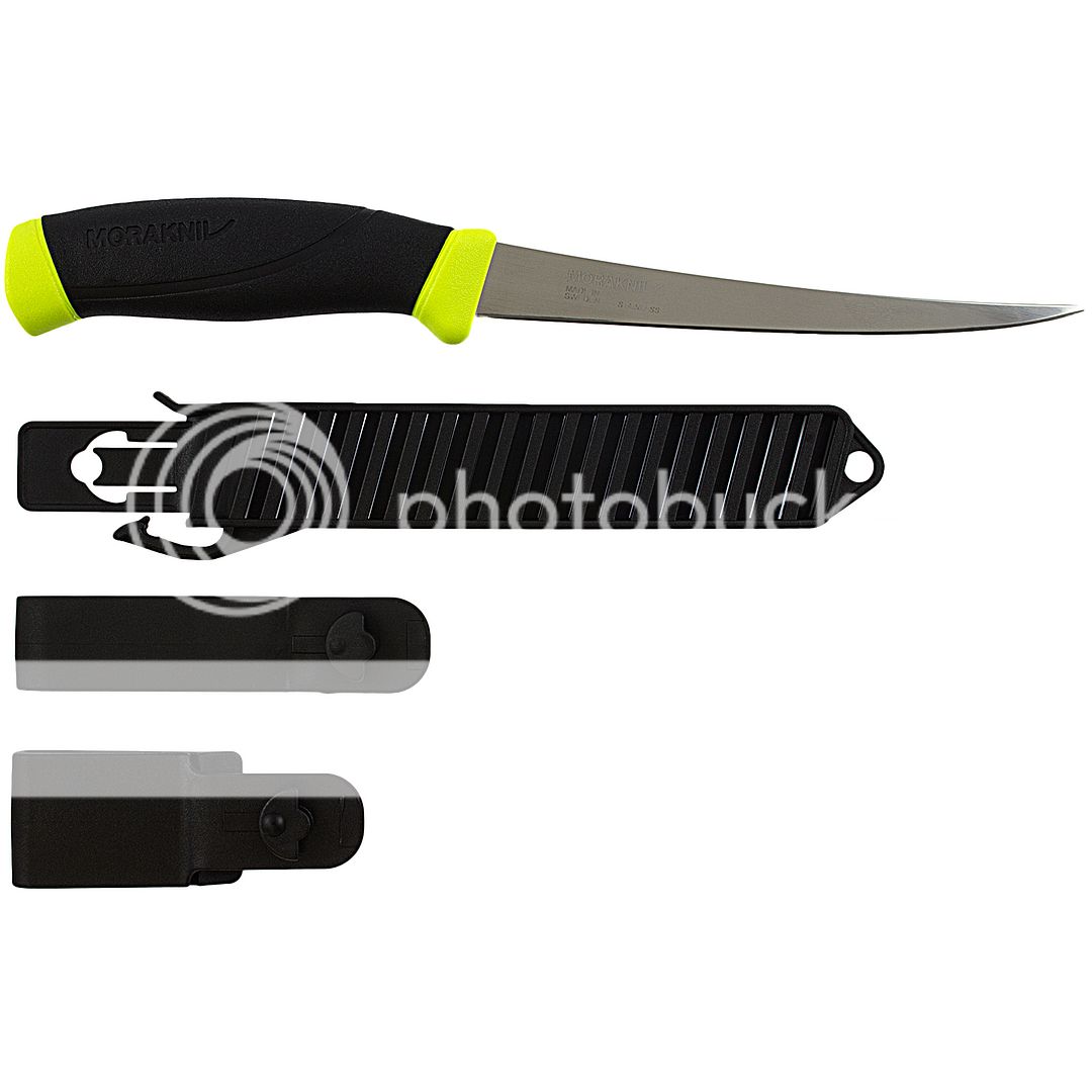 10.6" MORAKNIV FISHING COMFORT STAINLESS FILLET KNIFE Mora Skinning